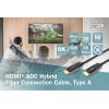 Digitus HDMI kabel Zástrčka HDMI-A, Zástrčka HDMI-A 10.00 m černá AK-330126-100-S 8K UHD, dvoužilový stíněný HDMI kabel