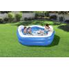 Bestway Family Fun Pool Vícekomorový systém bazénu 575 l (d x š x v) 213 x 206 x 69 mm