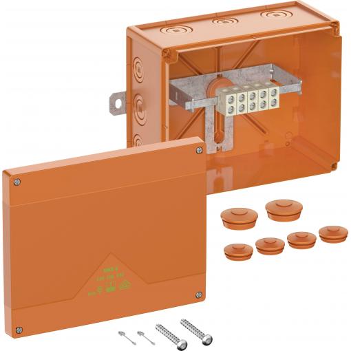 Spelsberg 86650601 rozbočovací krabice (d x š x v) 250 x 200 x 120 mm oranžová IP66 1 ks