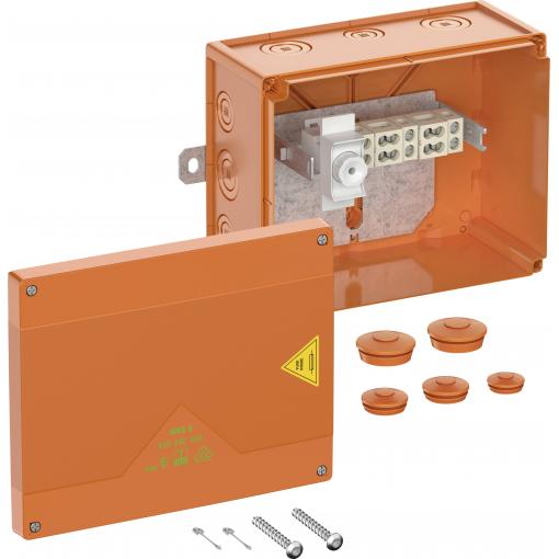 Spelsberg 86932120 rozbočovací krabice (d x š x v) 250 x 200 x 120 mm oranžová IP66 1 ks