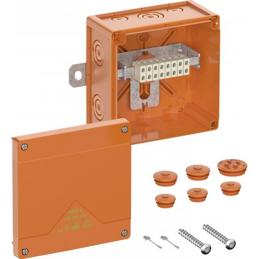 Spelsberg 86850801 rozbočovací krabice (d x š x v) 150 x 150 x 85 mm oranžová IP66 1 ks