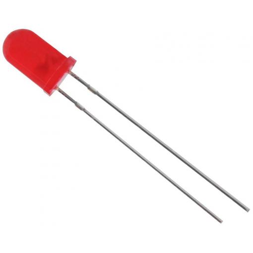 HuiYuan 7206R1D-ESA-C blikající LED 5 mm 60 ° Bulk