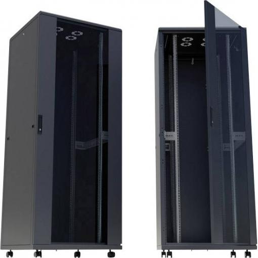 Intellinet 713528 19 skříň pro datové sítě (š x v x h) 600 x 1653 x 600 mm 32 U černá (RAL 9005)