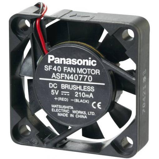Panasonic ASFN44771 axiální ventilátor 12 V/DC 7.2 m³/h (d x š x v) 40 x 40 x 10 mm