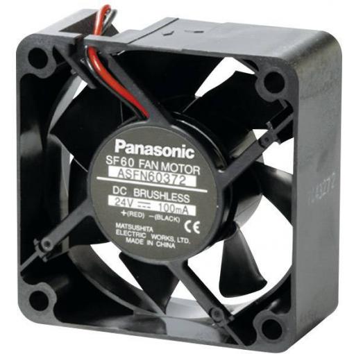 Panasonic ASFN64391 axiální ventilátor 12 V/DC 22.2 m³/h (d x š x v) 60 x 60 x 25 mm