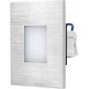 EVN LQ41802 LQ41802 LED vestavné nástěnné svítidlo, LED, pevně vestavěné LED, 1.8 W, nerezová ocel