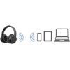 LogiLink BT0053 sluchátka uzavřená (Over Ear) Bluetooth® stereo černá Potlačení hluku