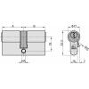 Basi VB5000-0505 dvojitá profilová cylindrická vložka 35 / 35mm