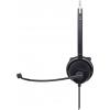 Manhattan Mono USB-Headset On-Ear kabelgebunden USB-A-Stecker Lautstärkeregelung schwarz Headset otevřená (On Ear) kabelová mono černá regulace hlasitosti,