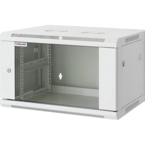 Intellinet 711784 19 nástěnná rozváděcí skříň (š x v x h) 570 x 500 x 450 mm 9 U šedobílá (RAL 7035)