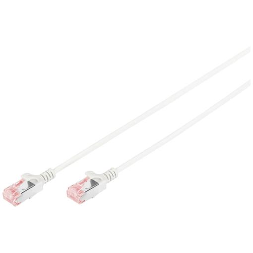 Digitus DK-1624-100S RJ45 síťové kabely, propojovací kabely CAT 6 U/FTP 10.00 m šedá stíněný, bez halogenů, dvoužilový stíněný 1 ks