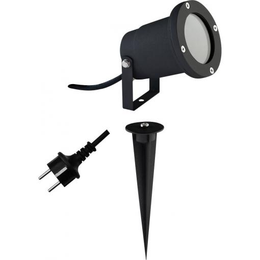 EVN 545239 545239 LED zahradní reflektor GU10 35 W černá