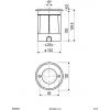 EVN 679235EV 679235EV podlahové svítidlo GU10 vysokonapěťová halogenová lampa nerezová ocel
