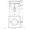 EVN 6742502 6742502 podlahové svítidlo LED 2.5 W nerezová ocel