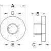 Izolační průchodka KSS TW63D, 6/2,9 mm
