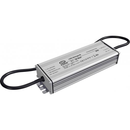 EVN K24036 napájecí zdroj pro LED konstantní napětí 36 W 24 V/DC schválení nábytku , ochrana proti přepětí , outdoorový , bez možnosti stmívání 1 ks