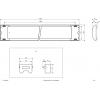 EVN L15004840W L15004840W LED stropní svítidlo 48 W neutrální bílá bílá