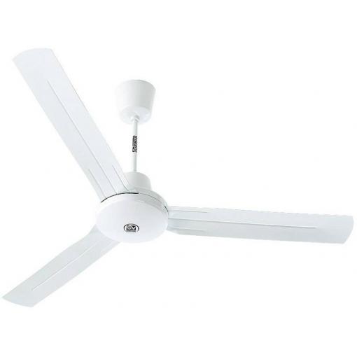Vortice Nordik International 140 Plus stropní ventilátor (Ø x v) 142 cm x 330 mm Barva listu: světle šedá Barva pouzdra: světle šedá