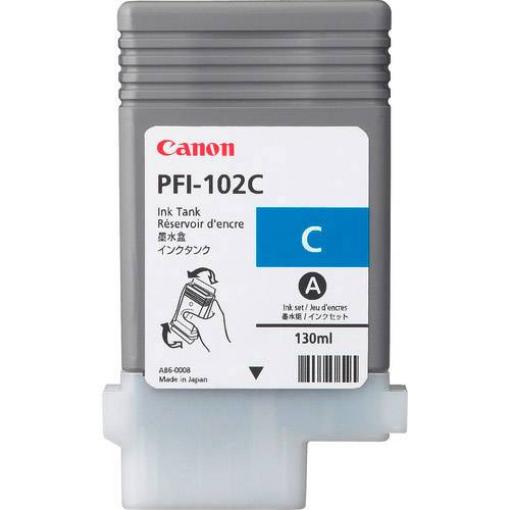 Canon Ink PFI-102 C originál azurová 0896 B 001