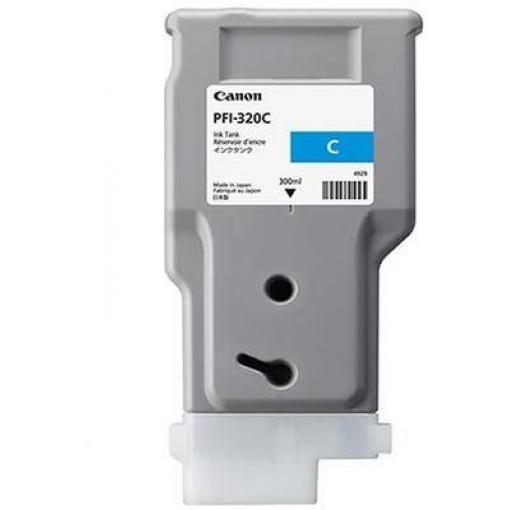 Canon Ink PFI-320 C originál azurová 2891 C 001