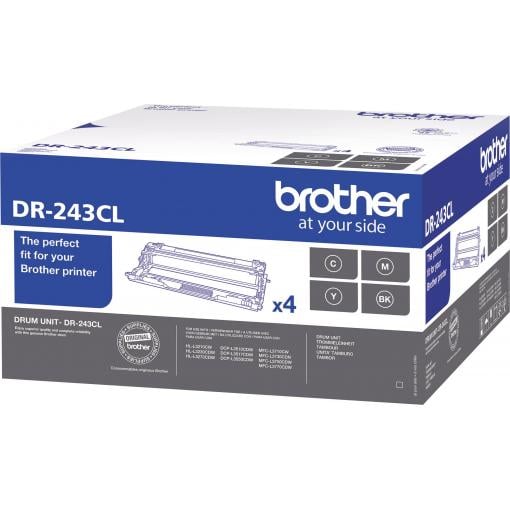 Brother buben DR-243CL originál černá, azurová, purppurová, žlutá 18000 Seiten DR243CL