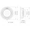 Lavoce WAF102.50 10 palec 25.4 cm basový reproduktor 250 W 8 Ω