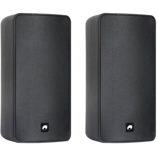 Omnitronic ODP-206T ELA nástěnný reprobox 20 W černá 1 pár