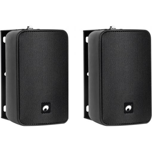 Omnitronic ODP-204T nástěnný reproduktor 10 W černá 1 pár