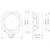 Lavoce FSF041.00 4 palec 10 cm širokopásmový reproduktor 40 W 8 Ω