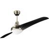 CasaFan Mirage stropní ventilátor 53 W (Ø x v) 142 cm x 395 mm chrom (kartáčovaný) s dálkovým ovládáním, s osvětlením, vhodný i pro zimní provoz