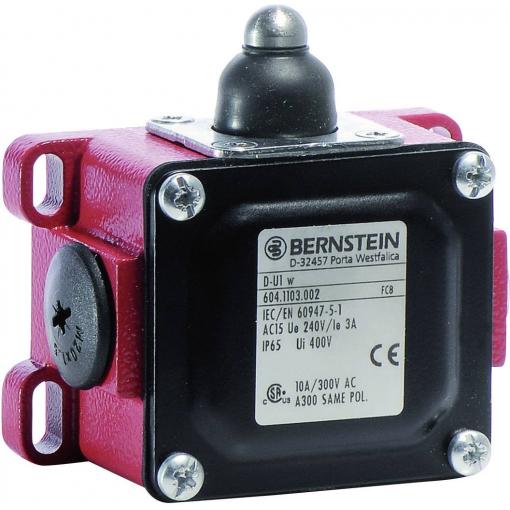 BERNSTEIN 6041103002 D-U1 W koncový spínač 240 V/AC 10 A zdvihátko bez aretace IP65 1 ks