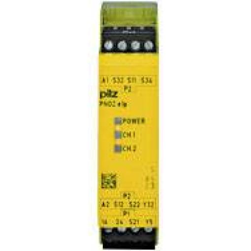PILZ PNOZ e1p 24VDC 2so bezpečnostní relé, 24 V/DC, 2 spínací kontakty, (š x v x h) 22.5 x 90.5 x 121 mm, 774130, 1 ks