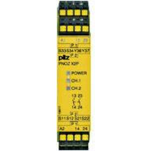 PILZ PNOZ X2P C 24VACDC 2n/o bezpečnostní relé, 2 spínací kontakty, (š x v x h) 22.5 x 101 x 121 mm, 787303, 1 ks