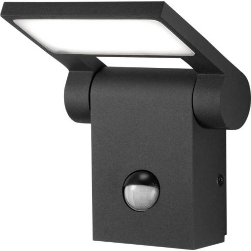 EVN WL54151002S WL54151002S venkovní nástěnné LED osvětlení s PIR detektorem 10 W antracitová