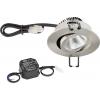 EVN PC20N61302 PC20N61302 LED vestavné svítidlo, LED, pevně vestavěné LED, 6 W, nerezová ocel