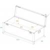 Roadinger 30126652 30126652 case (kufr) (d x š x v) 420 x 1015 x 325 mm