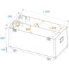 Roadinger LCD ZL60 31998014 case (kufr) (d x š x v) 390 x 1490 x 1075 mm