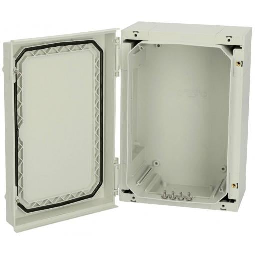 Fibox NEO ABS 322215 G 4812000 skřínka na stěnu 220 x 320 x 150 ABS odolný proti korozi šedobílá (RAL 7035) 1 ks