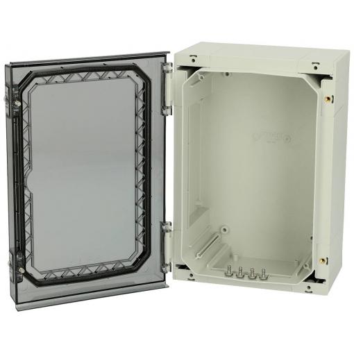 Fibox NEO ABS 322215 T 4811000 skřínka na stěnu 220 x 320 x 150 polykarbonát odolný proti korozi šedobílá (RAL 7035) 1 ks