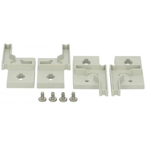Fibox nástěnný držák (š x v) 70 mm x 80 mm polykarbonát šedobílá (RAL 7035) 1 ks