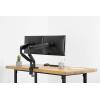 Digitus DA-90395 držák na stůl pro monitor 38,1 cm (15) - 81,3 cm (32) otočný, nastavitelná výška, naklápěcí, otočný, nakláněcí