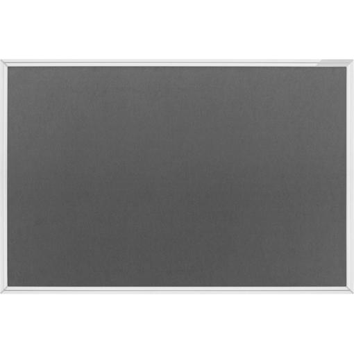 magnetoplan 1412001 nástěnka s připínáčky královská modrá , šedá plst 1290.00 mm x 1200 mm x 900 mm
