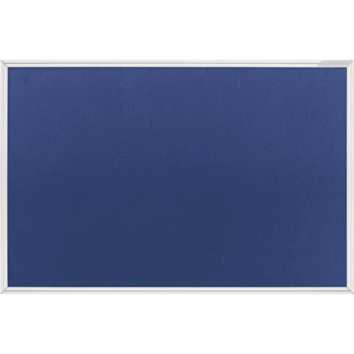 magnetoplan 1415003 nástěnka s připínáčky královská modrá , šedá plst 1570.00 mm x 1500 mm x 1000 mm
