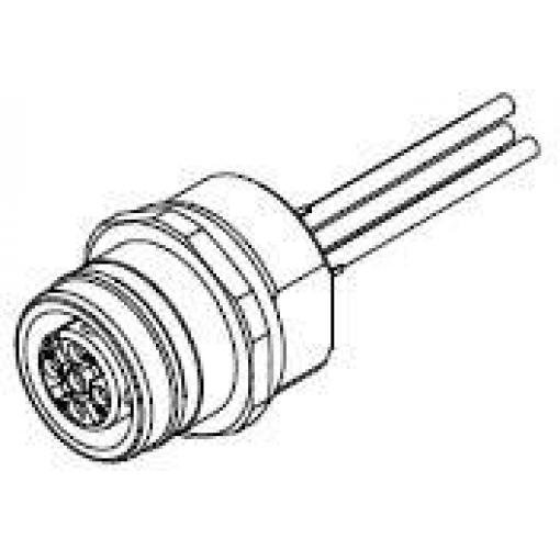 Molex upravený zástrčkový konektor pro senzory - aktory, 1200845109, 1 ks