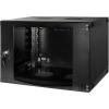 LogiLink W06F64B 19 nástěnná rozváděcí skříň (š x v x h) 540 x 330 x 450 mm 6 U Černošedá (RAL 7021)
