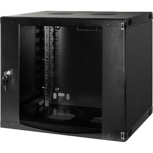 LogiLink W09F64B 19 nástěnná rozváděcí skříň (š x v x h) 540 x 460 x 450 mm 9 U Černošedá (RAL 7021)