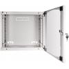 LogiLink W15F64G 19 nástěnná rozváděcí skříň (š x v x h) 540 x 725 x 450 mm 15 U šedá (RAL 7035)