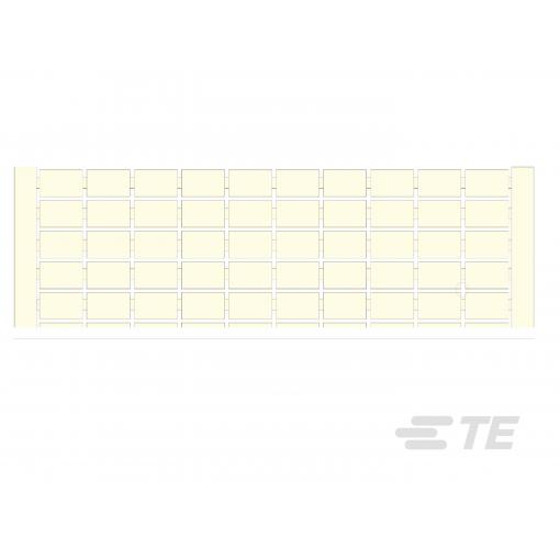 TB Markers TE TAB TB Markers 1SNA233060R0400 TE Connectivity Množství: 1 ks