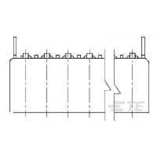 FPC Connectors TE AMP FPC Connectors 5-487508-3 TE Connectivity Množství: 1 ks