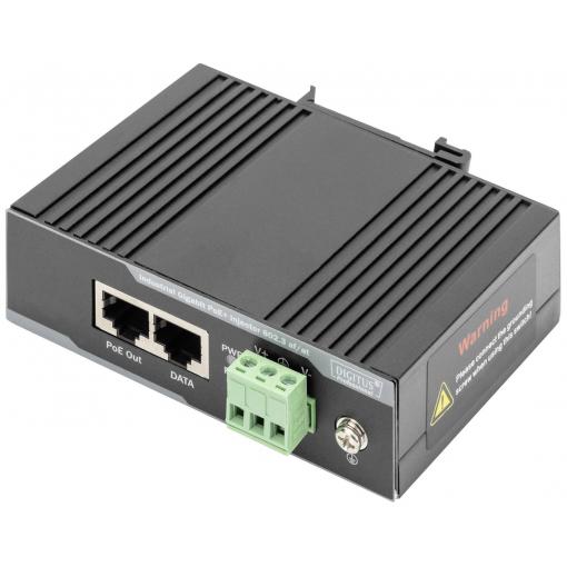 Digitus DN-651112 PoE injektor 10 / 100 / 1000 MBit/s IEEE 802.3af (12.95 W), IEEE 802.3at (25.5 W)